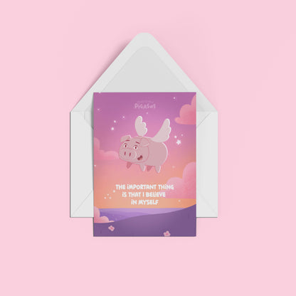 Positively Pigasus Art Print (Digital Download)