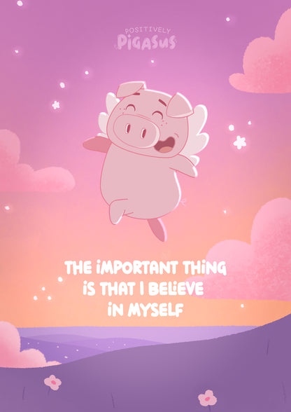 Positively Pigasus Art Print (Digital Download)