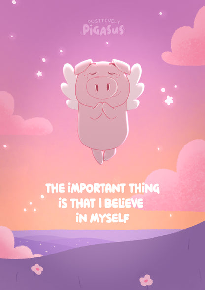 Positively Pigasus Art Print (Digital Download)