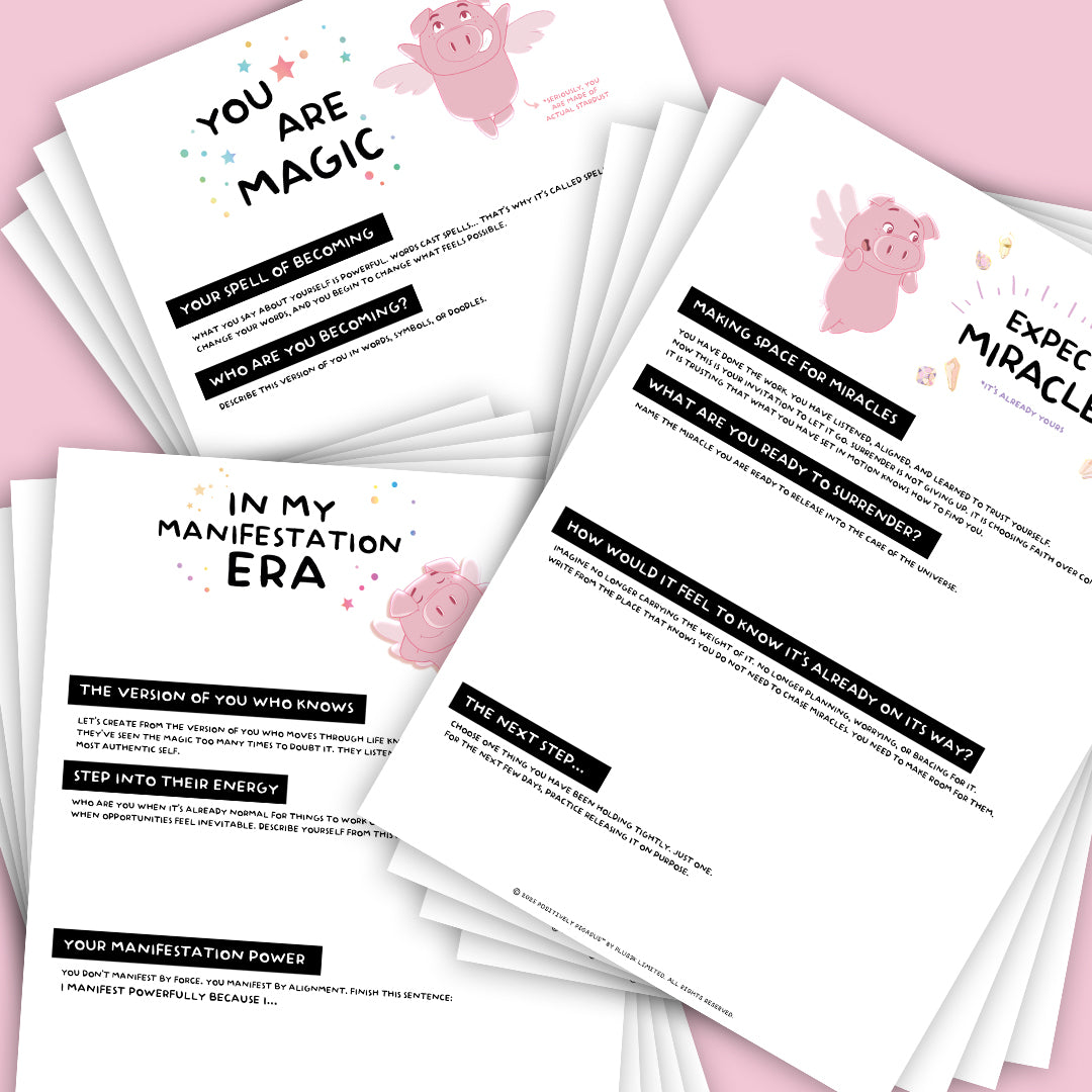 POSITIVELY PIGASUS FREE WORKBOOK | Digital Download