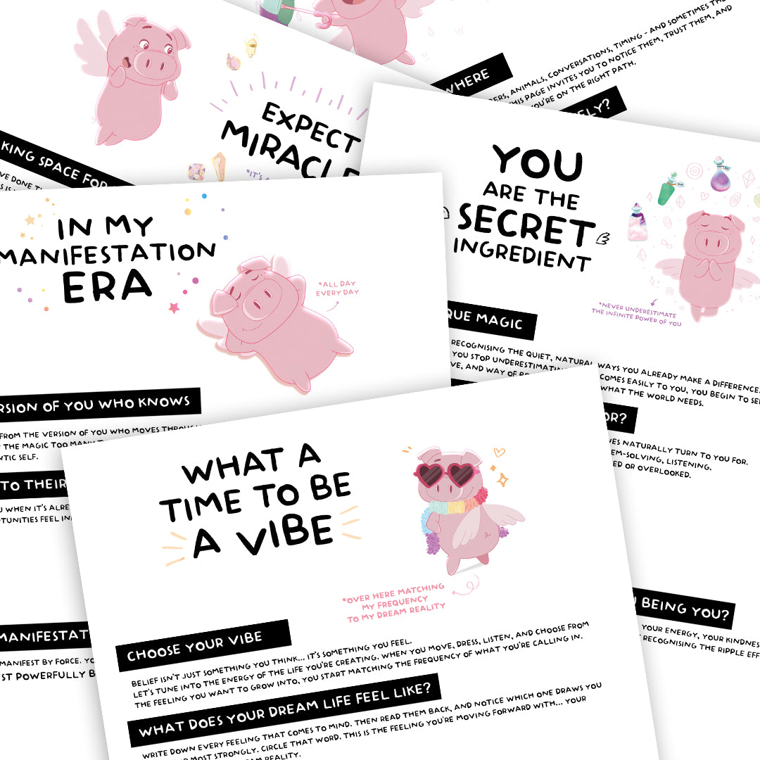 POSITIVELY PIGASUS FREE WORKBOOK | Digital Download